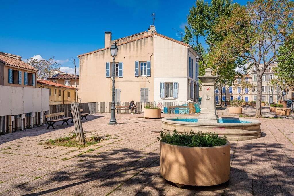 Appartement 5*, Climatise, Avec Terrasse Au Quartier Le Panier Marsilya Dış mekan fotoğraf